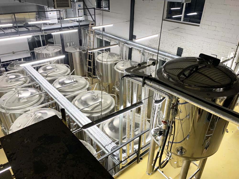 Belarus - 1000L Brewery equipment installed by TIANTAI